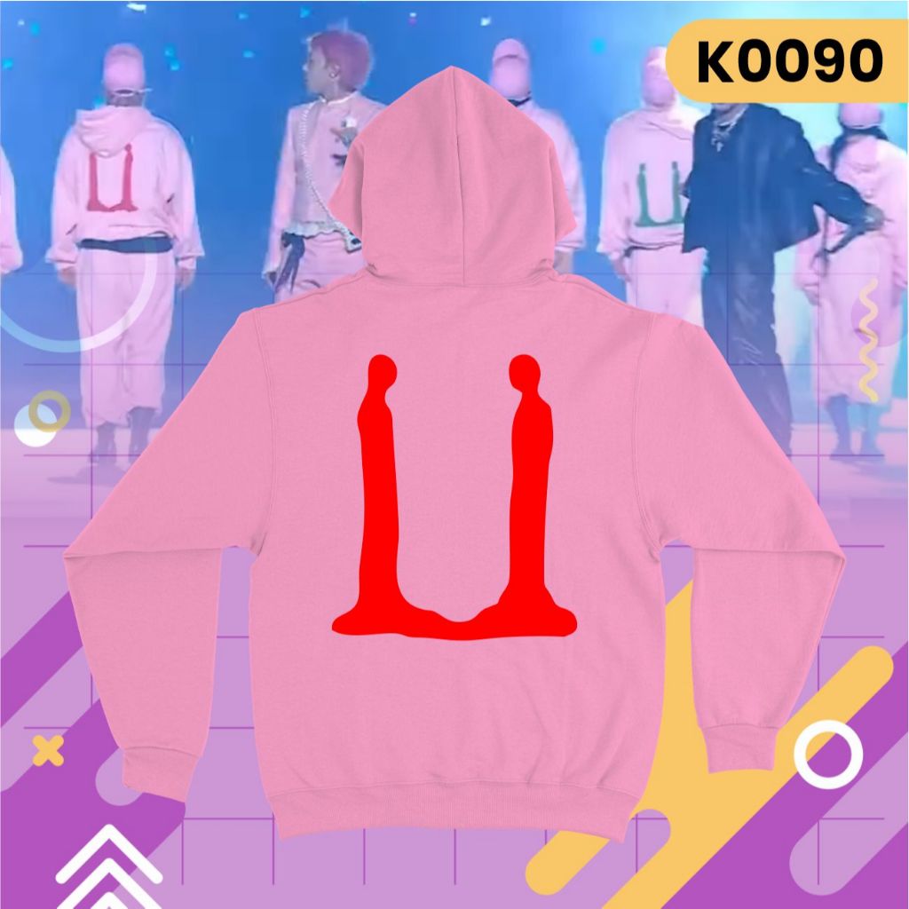 K0090 Sweater Hoodie G Dragon Power Logo U MAMA 2024