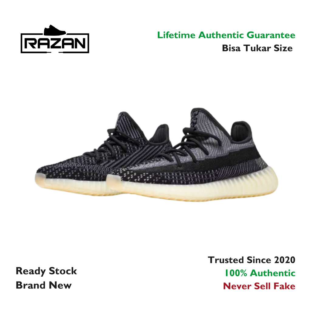 Yeezy Boost 350 V2 Carbon 100% Authentic Original