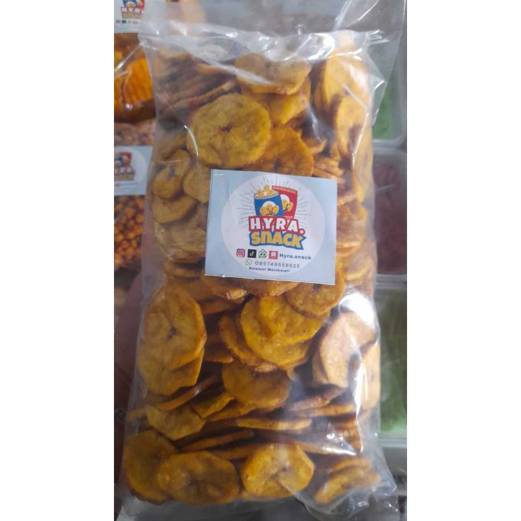 

KERIPIK PISANG 500 GRAM SNACK KILOAN HYRA.SNACK