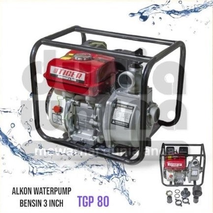 Tiger Mesin Pompa Air Sawah Alkon 3 Inch Water Pump TGP80