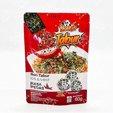 

JSF NORI TABUR RASA PEDAS 60GR