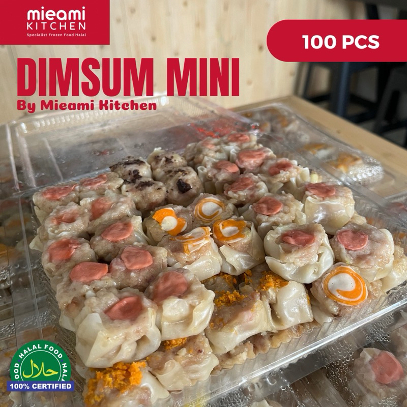 

DIMSUM MINI SERIBUAN HALAL (100pcs) GRATIS SAUS