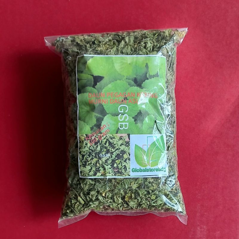 

Daun pegagan kering tanpa batang 100 gram herbal alami
