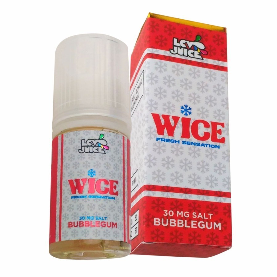 Lcv Juice Wice Saltnic Bubblegum Ice 30mg 30ml Salt Nic Pods Pod Liquid