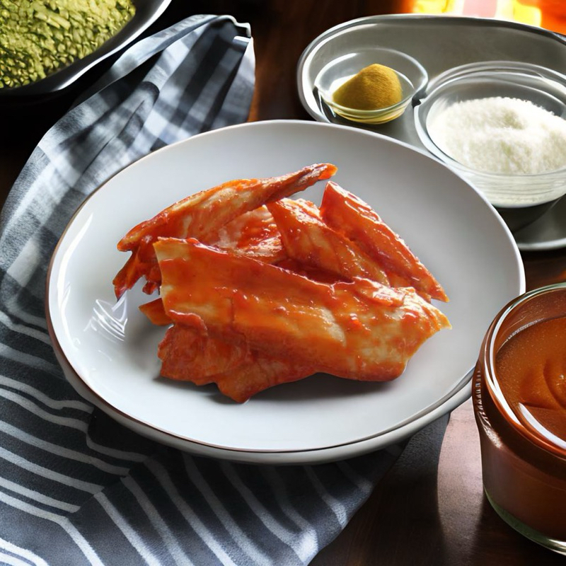 

Keripik Balado Panjang 1kg - Keripik Singkong Balado / Sanjay Balado Padang