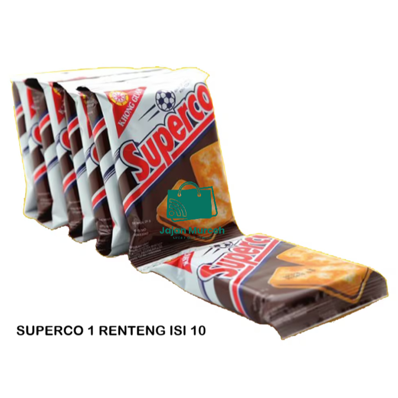 

Superco Biskuit 1 Renteng isi 10pcs