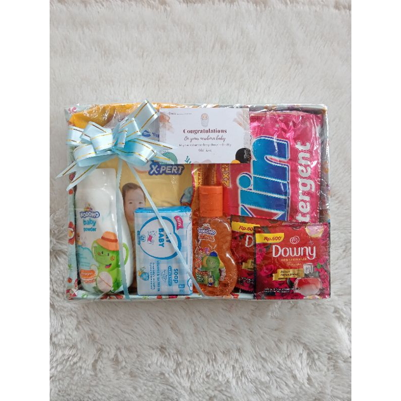 Hampers Baby Parsel Bayi Paket Sabun Sambang Tilik Bayi Lahiran N07