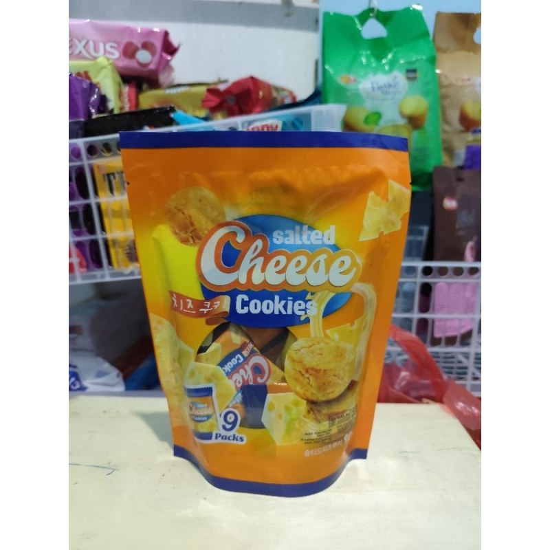 

salted cheese cookies