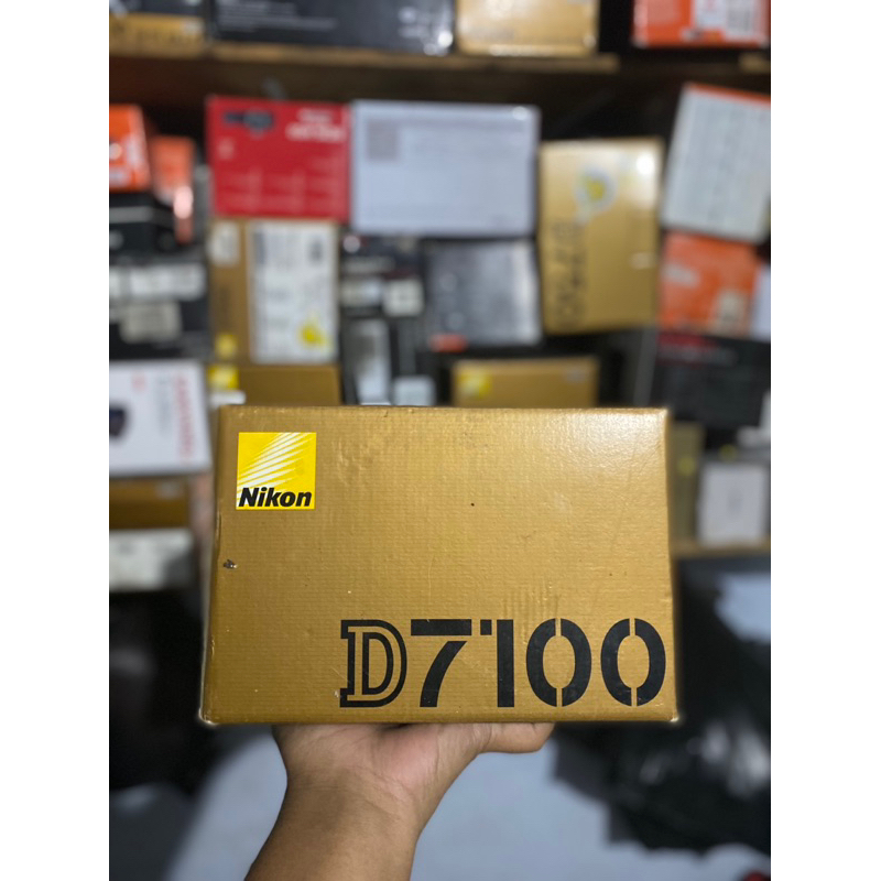 box bekas nikon d7100 termurah di shopee