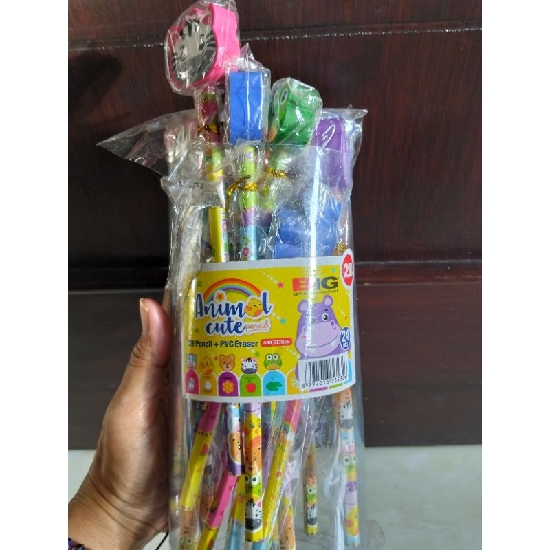 

Pensil BIG bonus penghapus karakter
