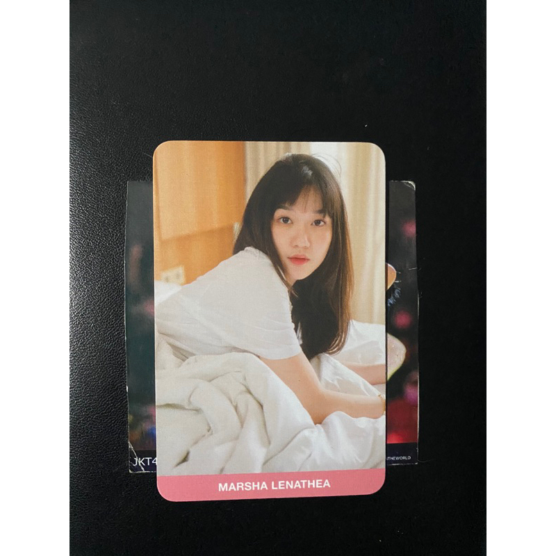 Photocard PC Morning Call MC Marsha JKT48