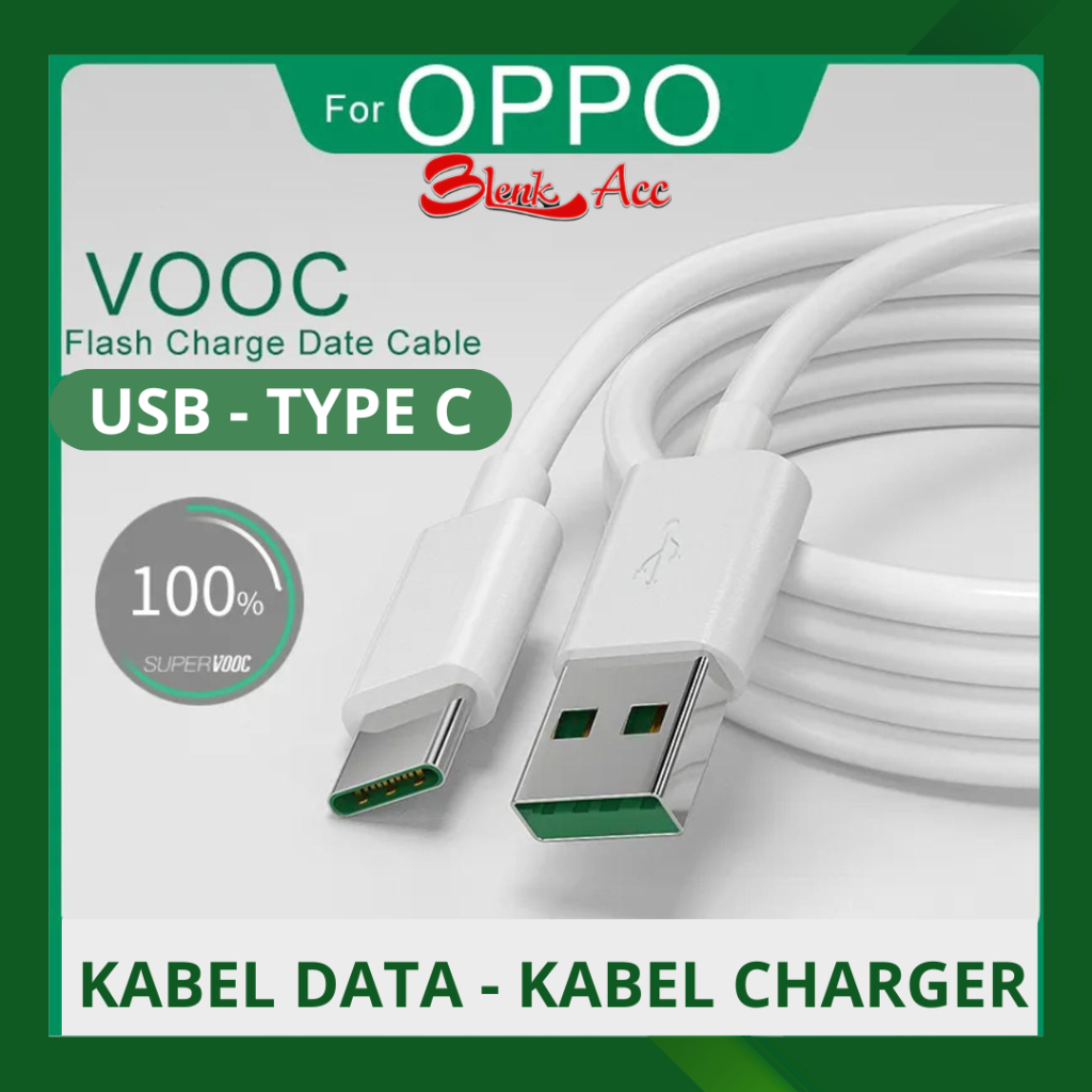 Kabel Data Oppo VOOC Type C Kabel Oppo