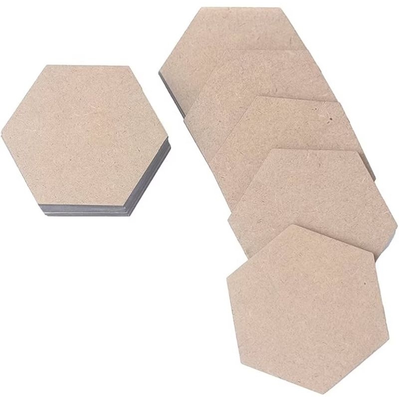 

Papan MDF 3mm HEXAGONAL ukuran 20
