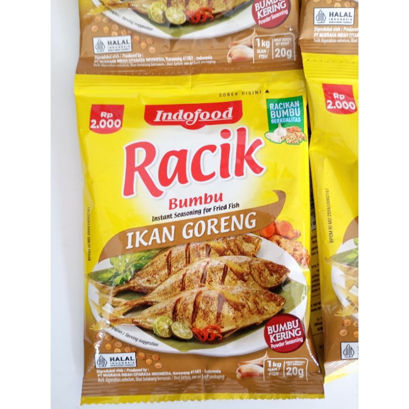 

Indofood RaciK Bumbu Ikan Goreng 1Rtg