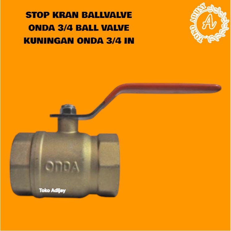 ONDA 3/4 IN STOP KRAN BALLVALVE