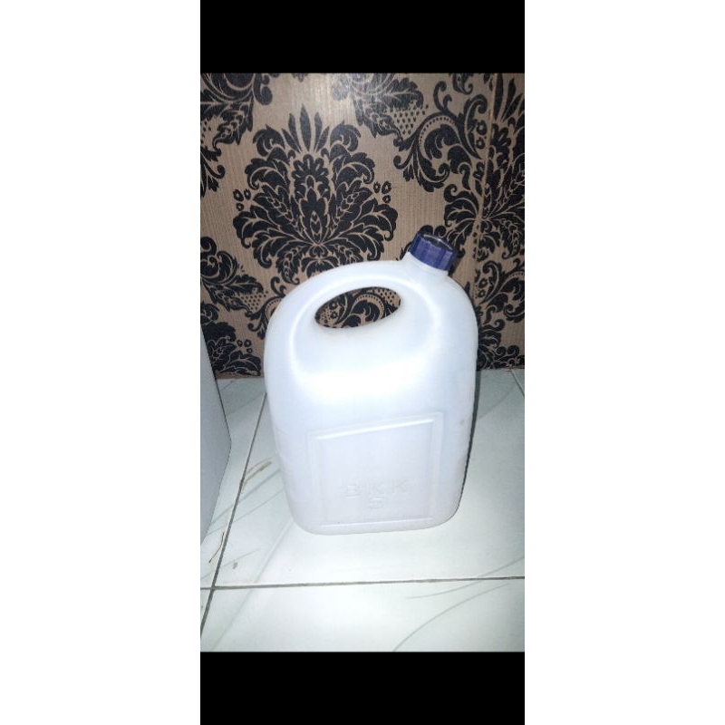 JERIGEN 5 liter  BARU BERSIH