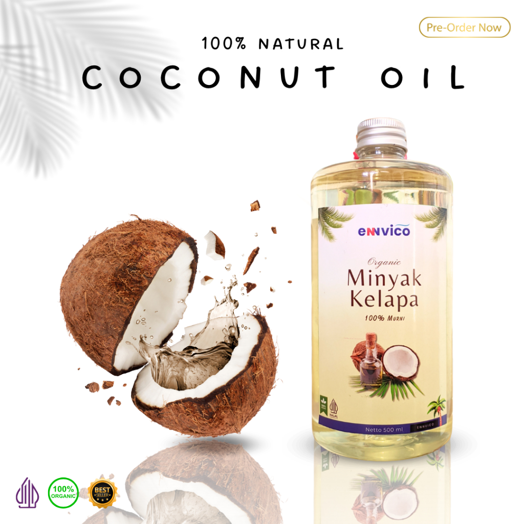 

Minyak Kelapa Asli Murni Kletik 500ml Minyak Kelapa Tradisional Coconut Oil Asli Minyak Untuk Rambut Bayi Kulit Dll