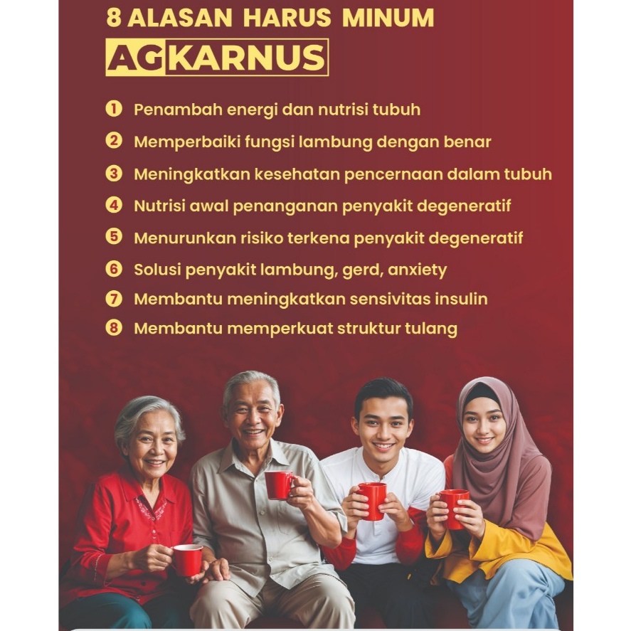 

GFD dBlanja AG Sereal Nutrisi Perbaikan Lambung Solusi Penyembuhan GERD Pengobatan Konsep Karnus