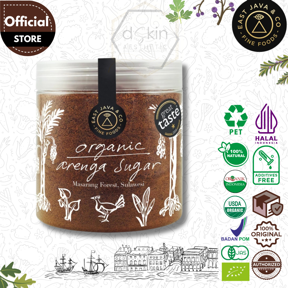 

East Java & Co Organic Arenga Sugar - 375g (Gula Aren Organik)