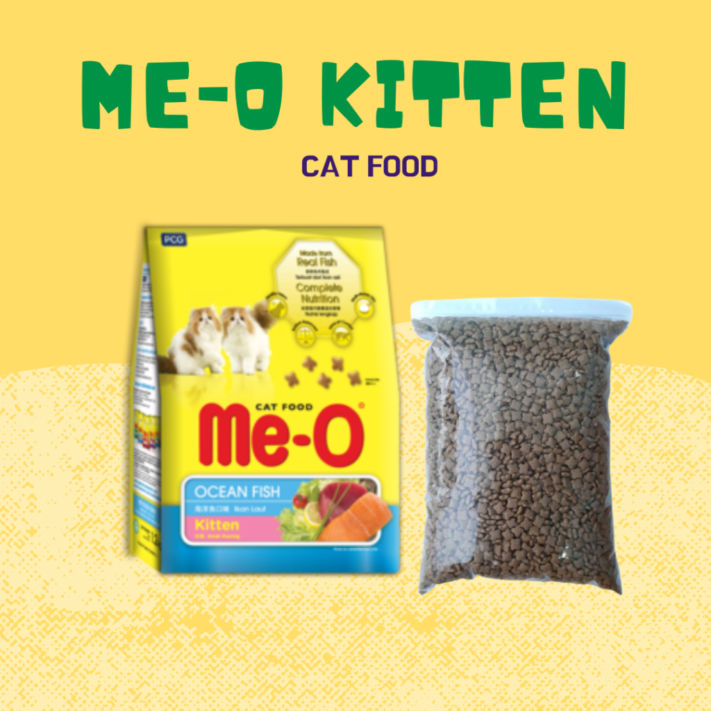 Meo Kitten Ocean Fish Makanan Anak Kucing Meo Kitten