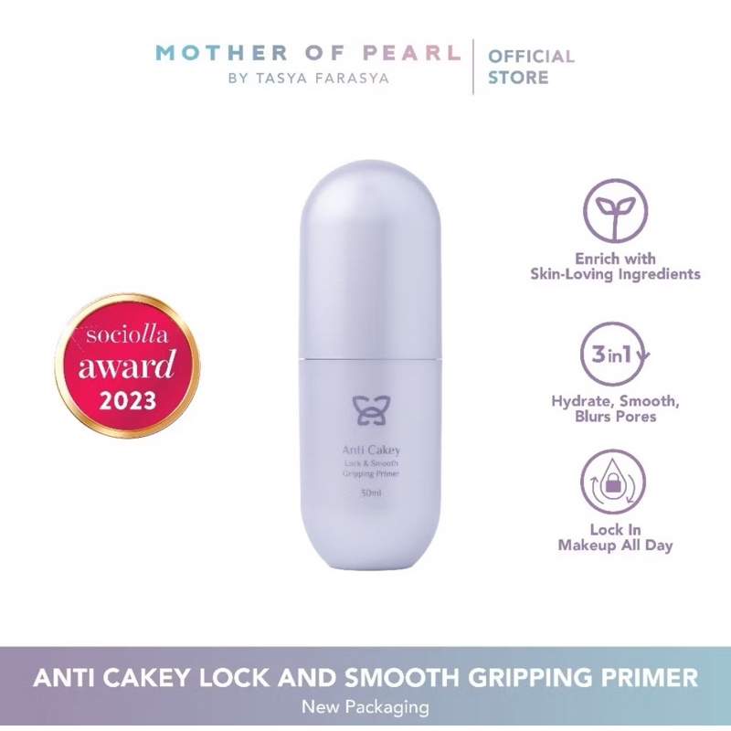 Primer MOP anti cakey lock and smooth gripping primer