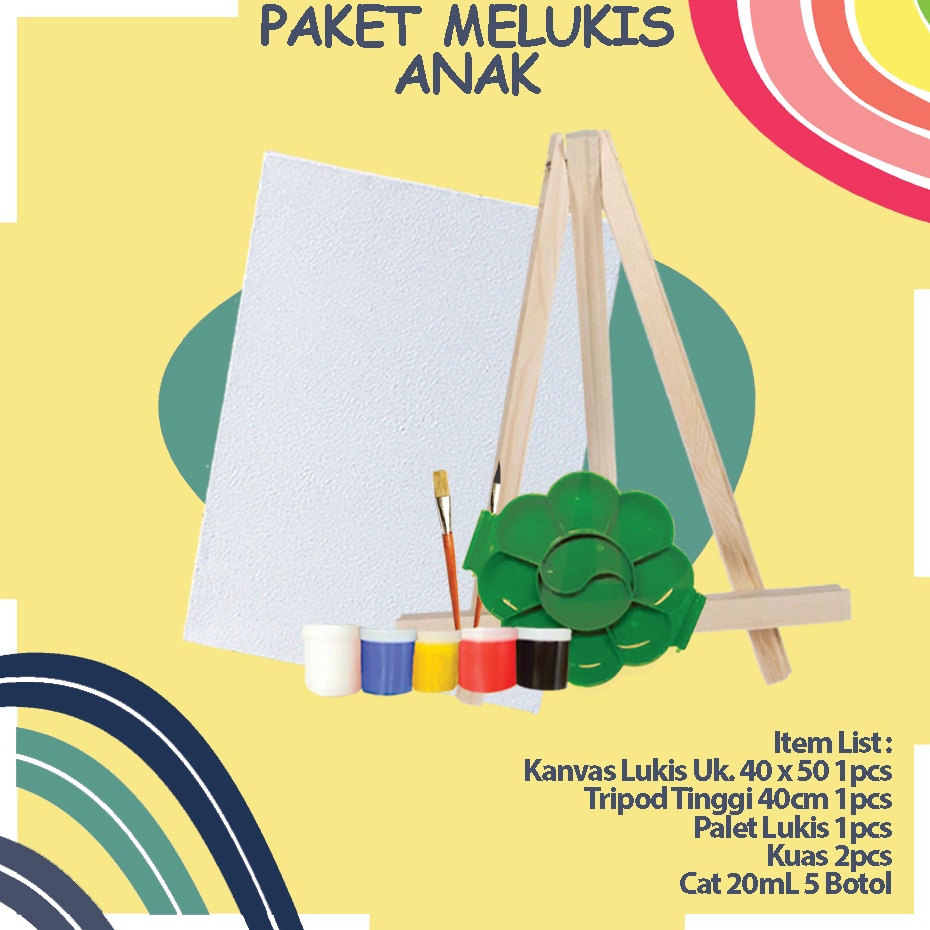 

Penjualan Terbaru Paket Melukis Kanvas Lukis Komplit Ukuran 4 x 5cm Tripod Murah Berkualitas