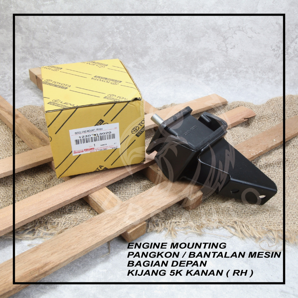 ENGINE MOUNTING/BANTALAN MESIN DEPAN KIJANG 4K/KIJANG 5K/KIJANG 7K/KIJANG DIESEL/KIJANG EFI