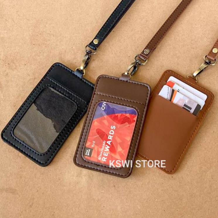 

Murah Terbatas ID Card Holder Kulit Name Tag Holder Kulit MB1