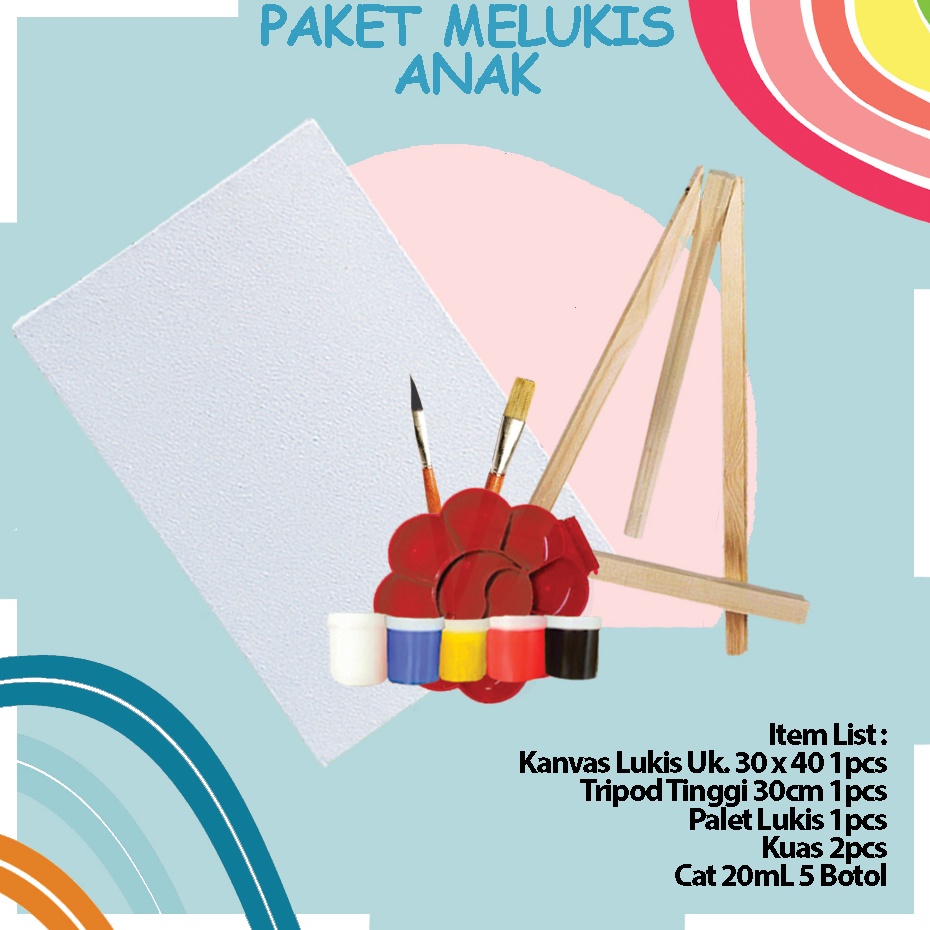 

Dapatkan Voucher Paket Melukis Kanvas Lukis Komplit Ukuran 3 x 4cm Murah Berkualitas