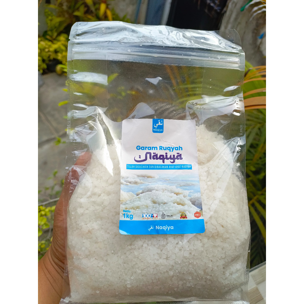 

Garam Ruqyah Naqiya Kemasan 1kg Benteng Usaha, Solusi Usaha Sepi, Pelancar Rezeki, Garam Ruqiyah Ruwat Usaha, Ruwat Badan