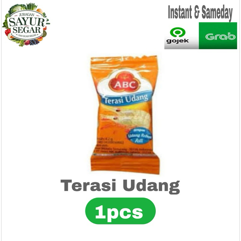 

Terasi udang ABC kemasan sachet 4.2gr 1pcs