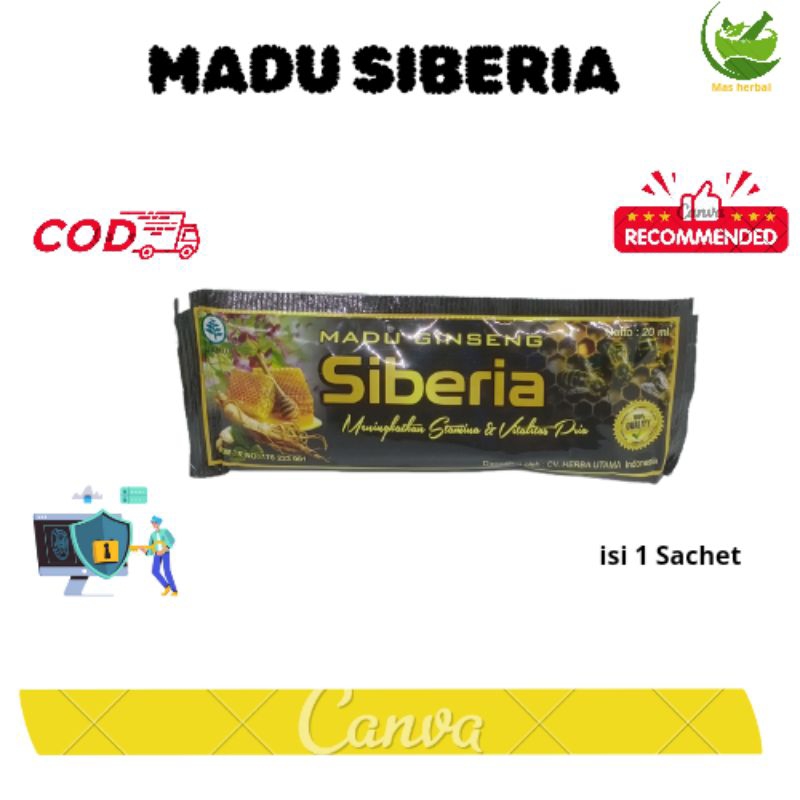 Madu Ginseng Siberia