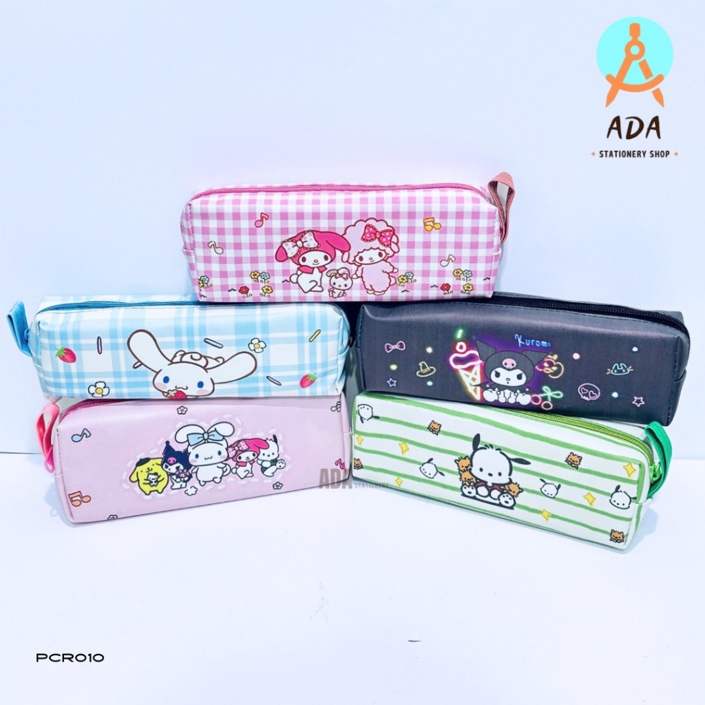 

TEMPAT PENSIL RESLETING SANRIO PCR 010 / PENCIL CASE SANRIO/ TEPAK PENSIL/ SANRIO