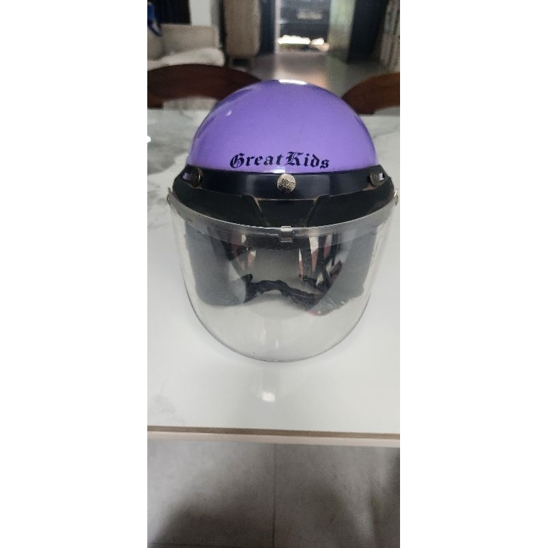Preloved Helm Bogo Anak Ukuran S (4-5Tahun)