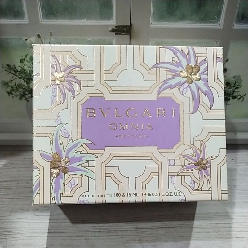 Bvlgari omnia amethyste gift set 100ml dan 15 ml