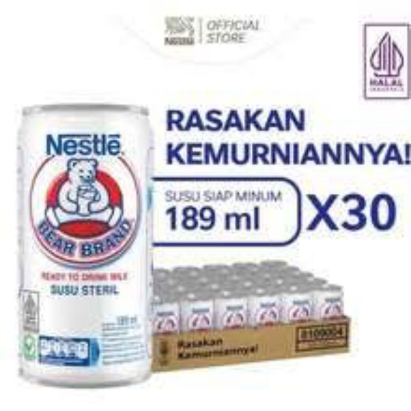 

Nestle Sisu Steril Kemuriannya x189ml 30 pcs