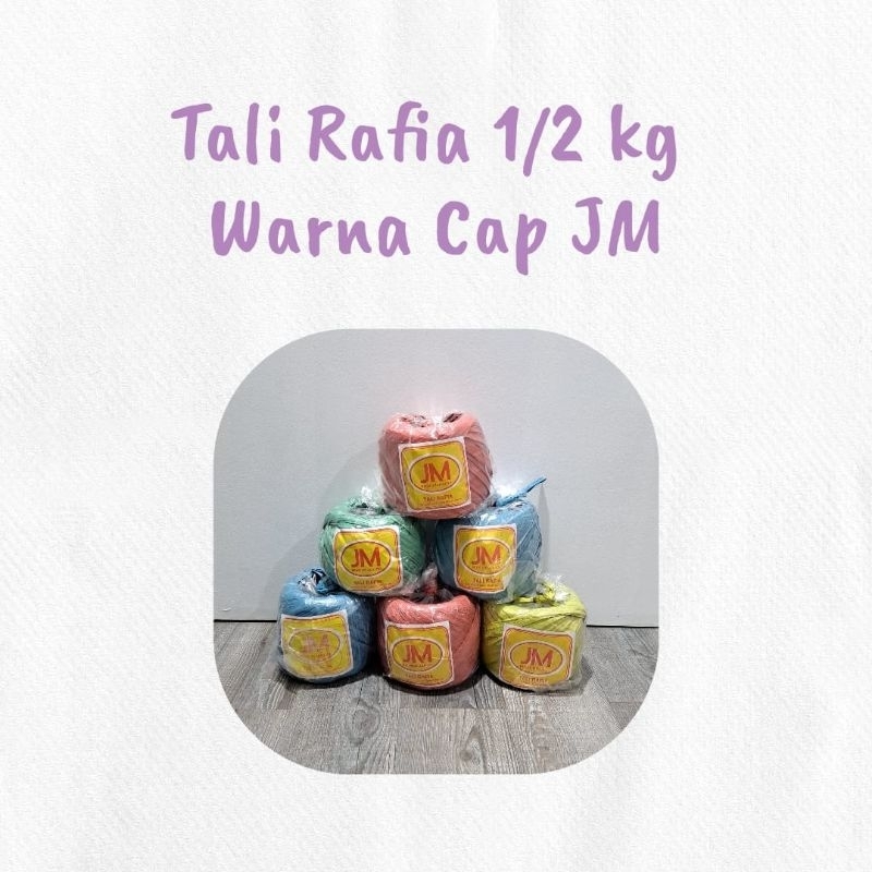 

Tali Rafia Warna Cap JM