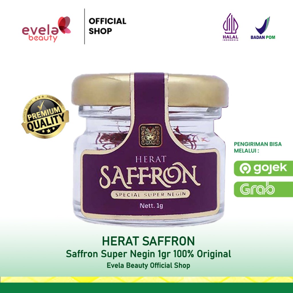 

HERAT SAFFRON - Saffron Super Negin 1gr 100% Original