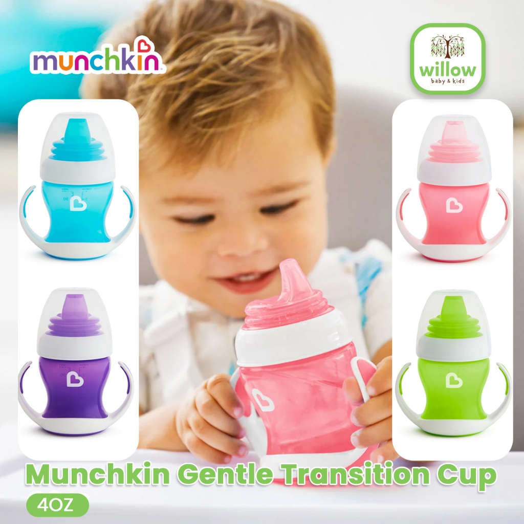Gelas Minum Bayi - Munchkin Gentle Transition Cup 4Oz 1Pk