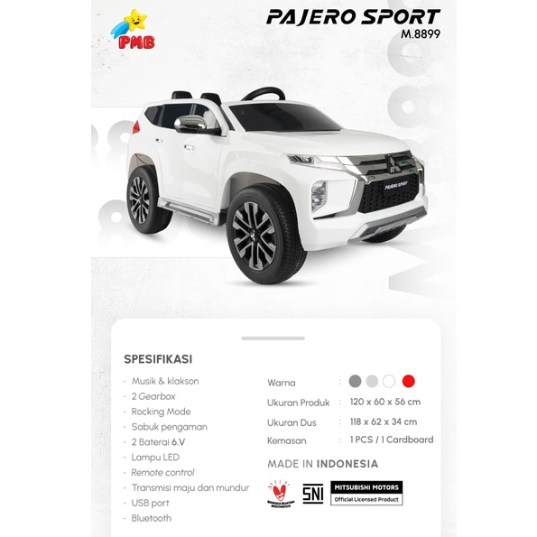 Mobilan Anak Bisa Dinaiki | Mainan Anak Laki Laki | Mainan Mobil Mobilan Anak - Pajero Toys Driver