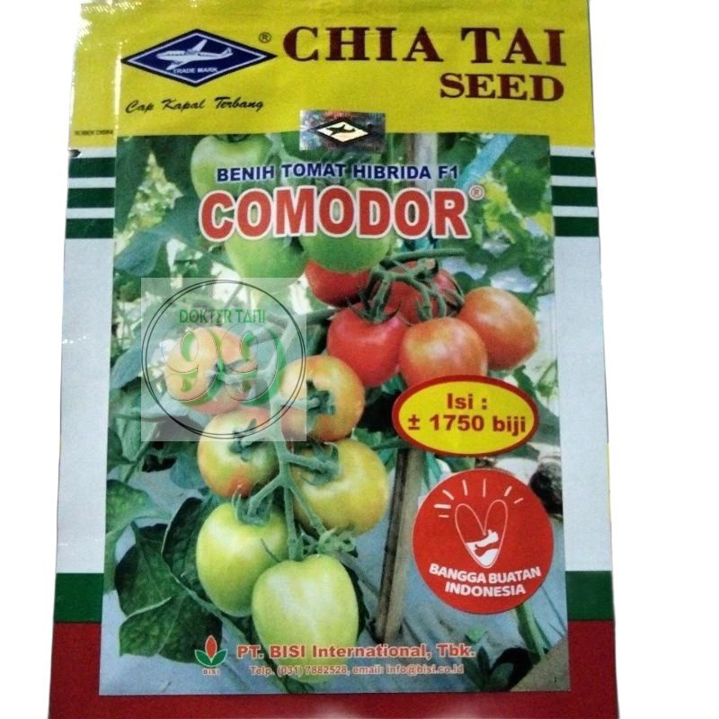 Bibit Tomat Comodor kemasan 5 gram Produk PT BISI