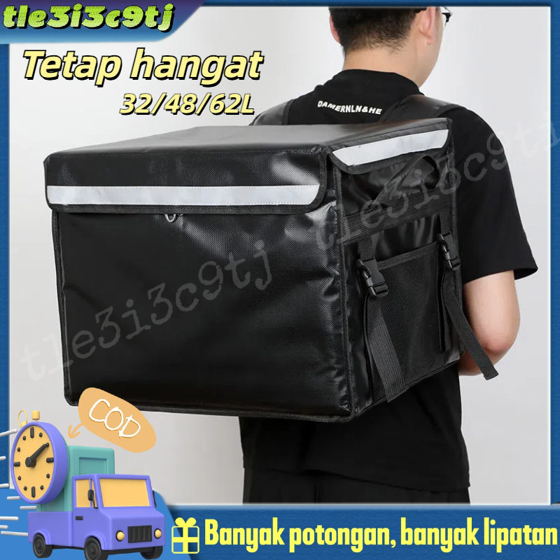 Cooler Bag Tas driver food /Thermapack PREMIUM CAKE THERMAL BAG Tas Bekal Aluminium Lunch