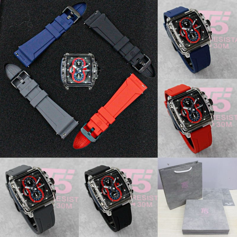 NEW ARRIVAL T5 H 4032G Original SPECIAL EDITION GIFT SET Jam Tangan Pria