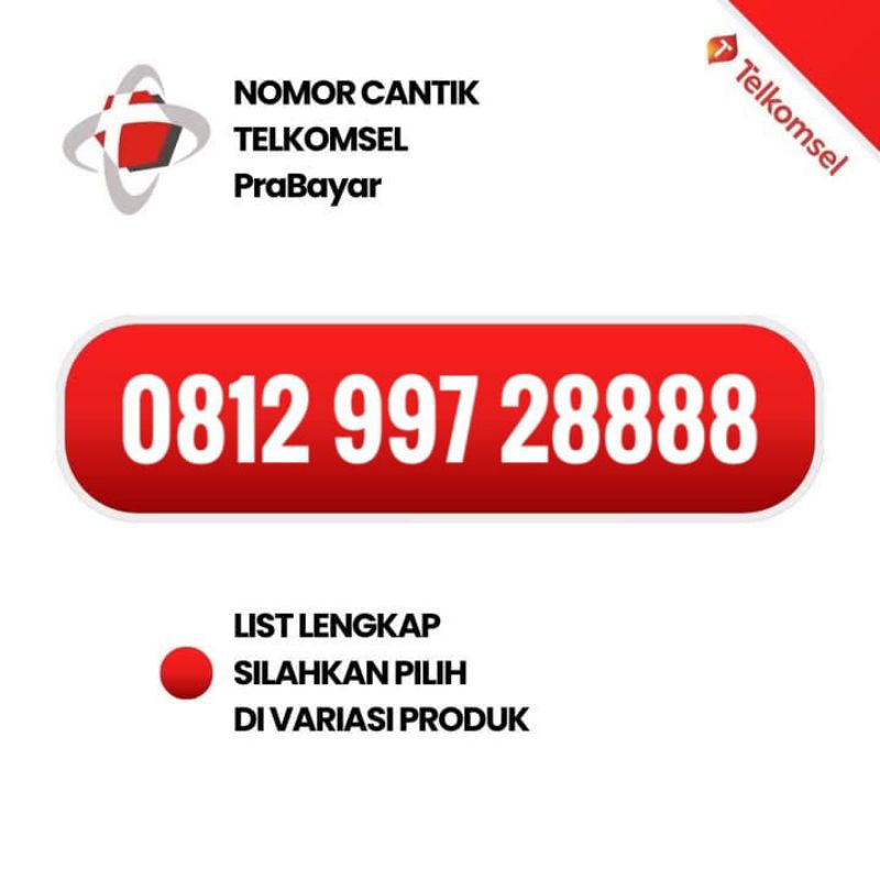Nomor Cantik Telkomsel Seri Kwartet