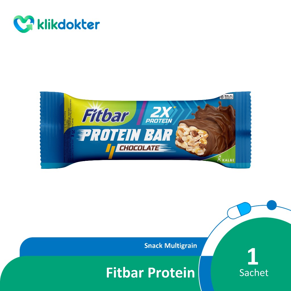 

Fitbar Protein Chocolate 25gr - Snack Multigrain