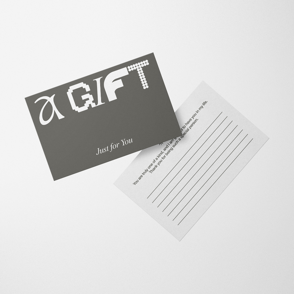 

PROOF X MRJN Gift Card/Kartu Ucapan