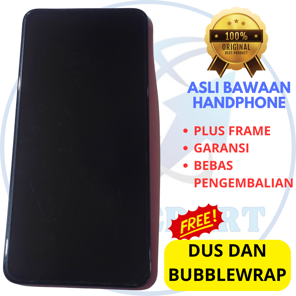 lcd oppo f11 pro original copotan plus frame - ori copotan bawaan