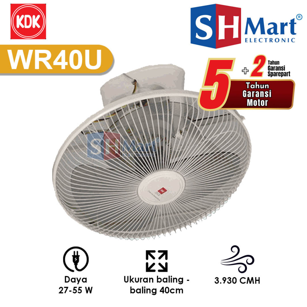 KDK KIPAS ANGIN ORBIT 16 INCI WR-40U