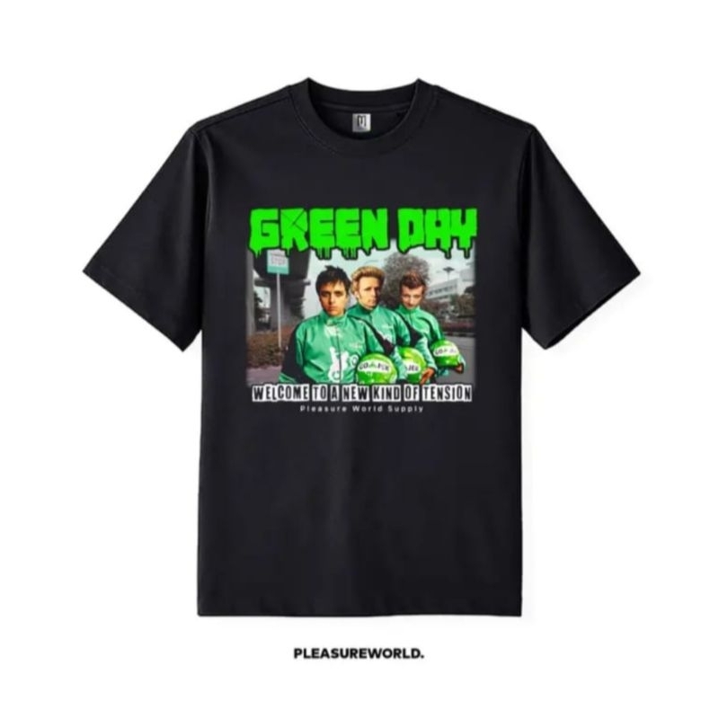 KAOS PRIA DISTRO LEREN Keren ORIGINAL% II GREEN DAY / TSHIRT