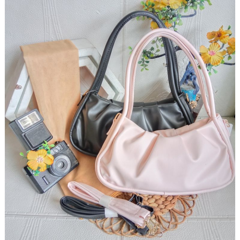 tas selempang wanita lokal model terbaru model kekinian free tali panjang